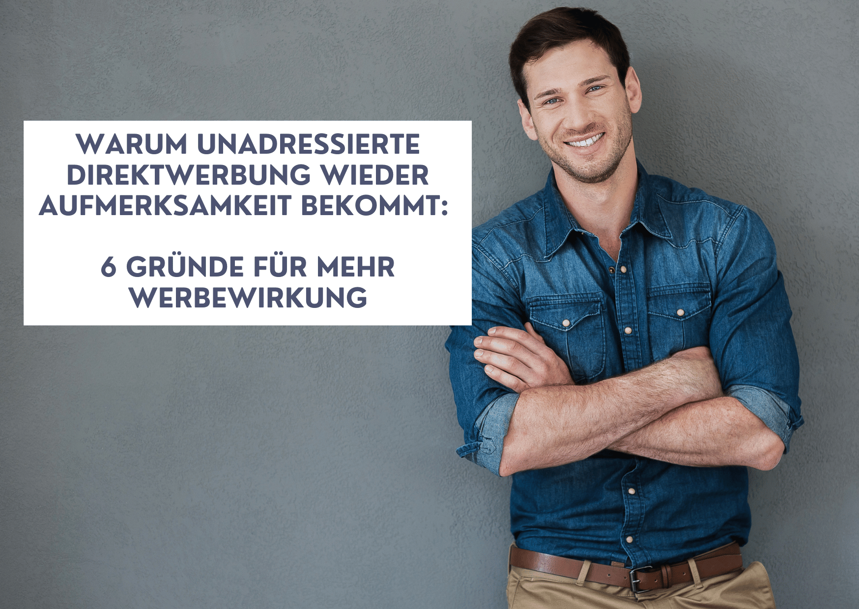 DMC Direct News 6 Gründe für mehr Werbewirkung